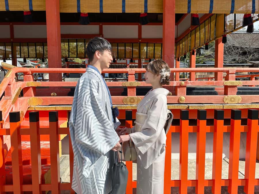Kanazawa:Traditional Experience -kimono rent at wargo - Comfort realities: shoes, pace, and keeping things easy
