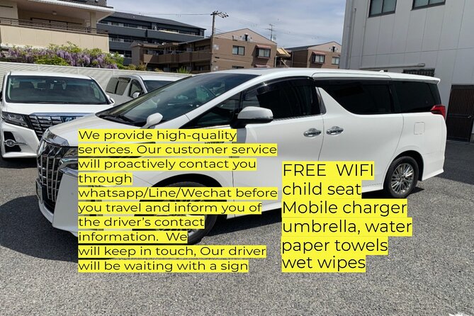 Kansai/KIX Airport to or from Osaka/Kyoto Private Transfer - Vehicles and luggage: the Alphard math you should check