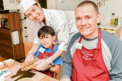 Kid-Friendly Sushi Making Class in Tokyo (English-Led)