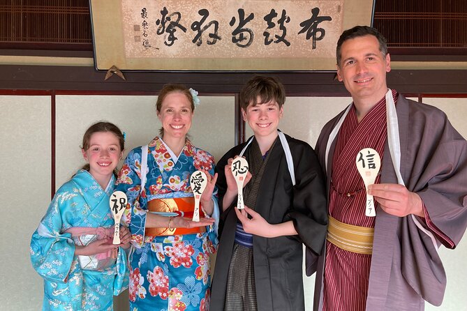 Kimono and Calligraphy Experience in Miyajima - Meeting at Tokuzoji and Getting Dressed in Kimono (More Than 100 Choices)
