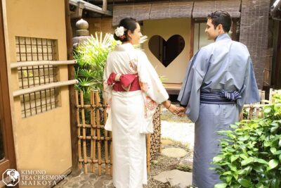 Kimono Tea Ceremony at Kyoto Maikoya, NISHIKI