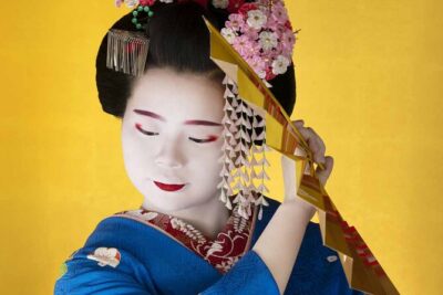Kyomai Dance by Maiko Geiko and Visits of Gion Art Museum Kyoto