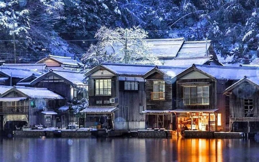 Kyoto Amanohashidate,Ine Bay Trip with Optional boat/Ropeway - Chionji Temple and the Fan-Shaped Omikuji Fortune