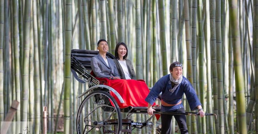 Kyoto: Arashiyama Customized Rickshaw Tour & Bamboo Forest - The bamboo forest rickshaw path, Togetsu-kyo views, and smart photo stops