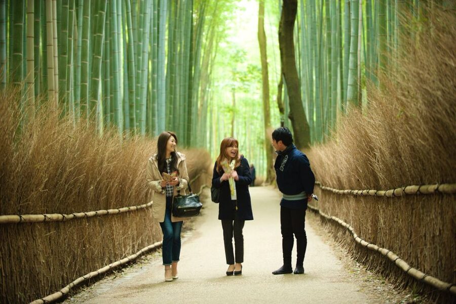 Kyoto: Arashiyama Customized Rickshaw Tour & Bamboo Forest - Nonomiya Shrine: the short-tour pivot point at about 45 minutes