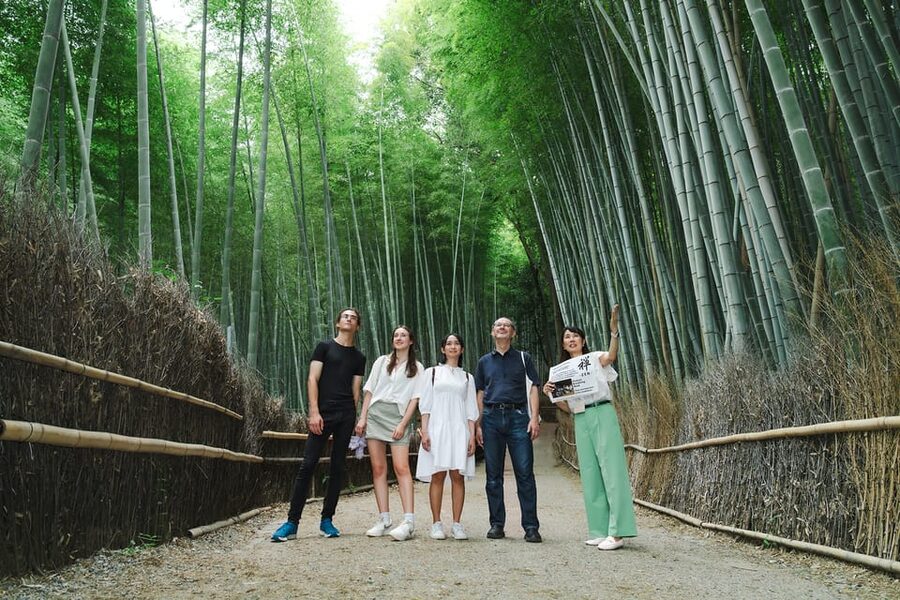 Kyoto: Arashiyama Walking Tour with Local Guide - Meeting at Kyoto Station, then riding out the simple way