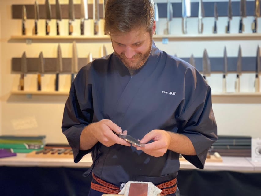 Kyoto: Beginner Knife Sharpening & Handle Fitting Workshop - Handle Fitting With Magnolia Wood, Plus the Fire Smoke Step