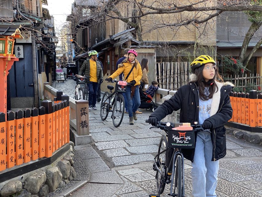 Kyoto: Full-Day City Highlights Bike Tour with Light Lunch - Kiyomizu-dera: World Heritage viewpoints and Otowa Spring water