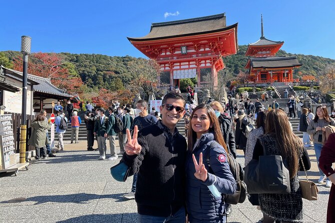 Kyoto Full Day Tour from Osaka with Licensed Guide and Vehicle - Morning to early afternoon: Fushimi Inari, Kiyomizu-dera, and the big sights