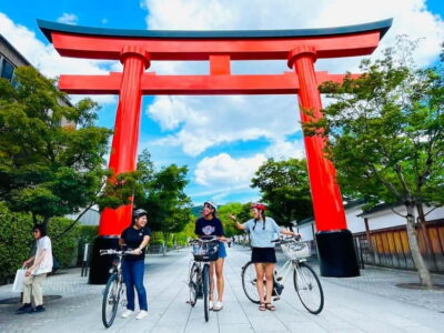 Fushimi Inari Shrine and Tofukuji Temple E-Bike Tour