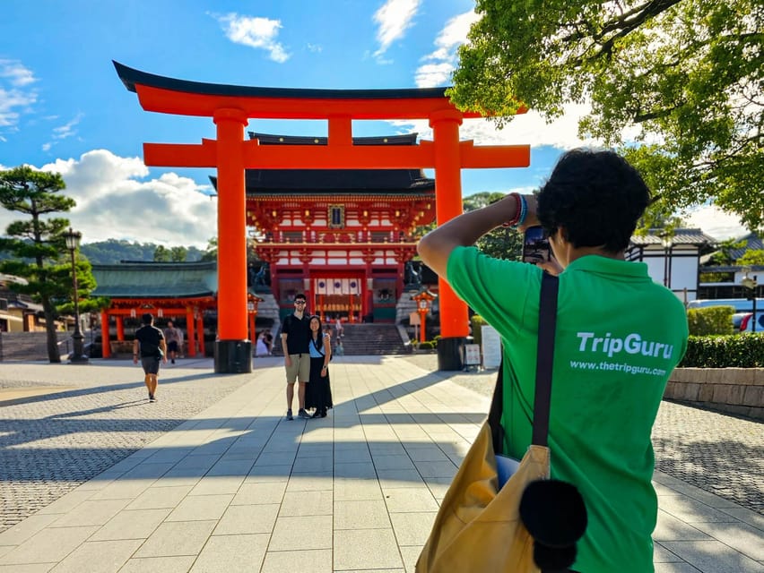 Kyoto: Fushimi Inari Taisha Guided Walking Tour - Lower shrine torii gates: the highlight route when you want big photos fast