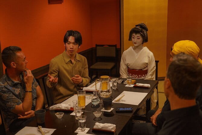 Kyoto: Geisha Dinner & Gion Cultural Walk - The restaurant portion: guided tour time, kaiseki dinner, and unlimited sake