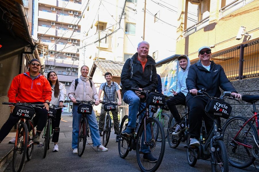 Kyoto: Half-day Guided Bike Tour with Fushimi Inari - Takase Canal and the Kamo River: the calmer breathing spaces