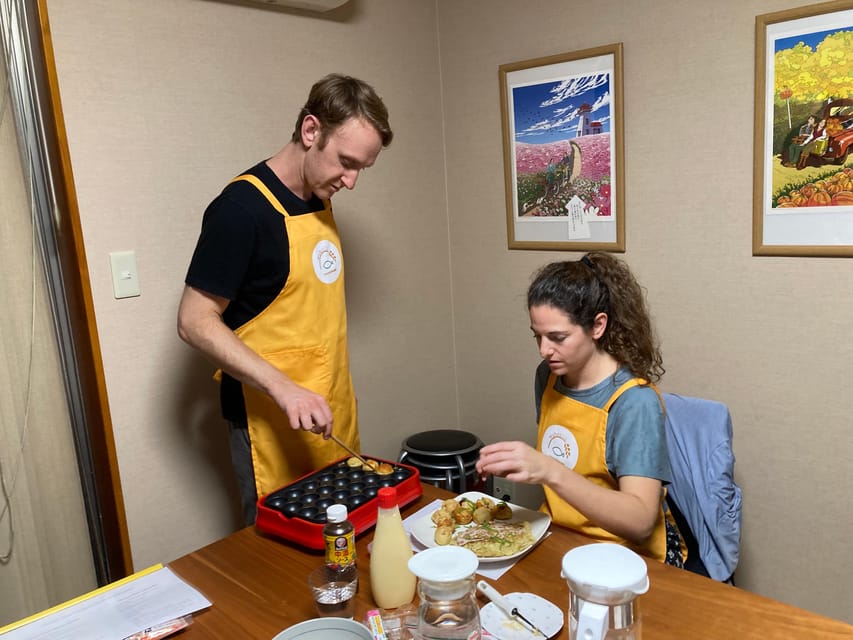 Kyoto: Hands-on Takoyaki and Okonomiyaki Cooking (1 Hour) - What You Can Learn from the Instructor, Including Names