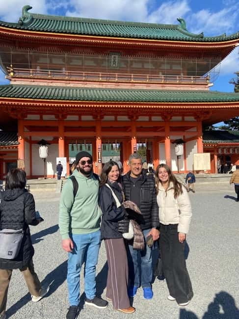 Kyoto: Hidden Gems E-Bike Tour with Local Japanese Guide - Heian Jingu Shrine and the calm finish back at the shop