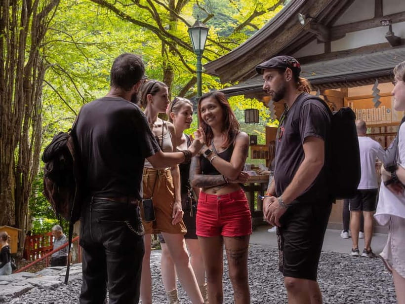 Kyoto: Hike and Hot Springs in Kurama - Kurama village after the hike: lunch choices and onsen payoff