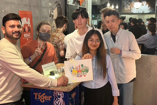 Kyoto International Party Solo Friendly Expats and Locals - The host touch, Ting and Shonei, and the photo moment