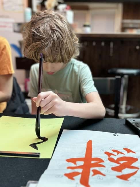 Kyoto: Japanese Calligraphy Workshop - Creating Your Own Piece, Including Name in Kanji
