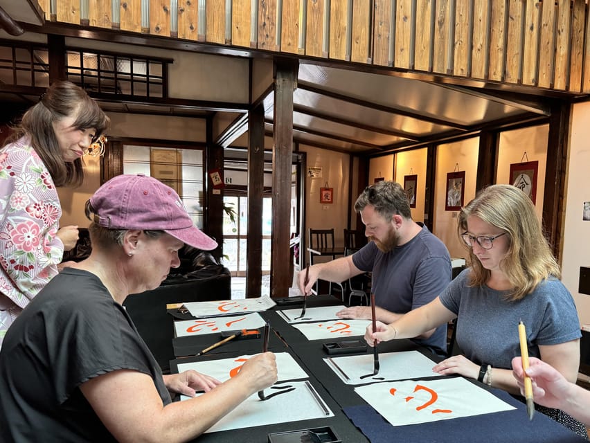 Kyoto: Japanese Calligraphy Workshop - Small Group Energy, Patient Coaching, and English Support
