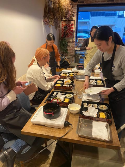 Kyoto: Japanese Washoku Bento Small Group Cooking Class - The four bento dishes you’ll make, and how they connect