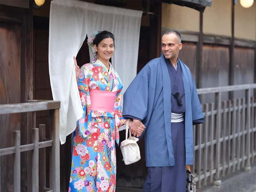 Kyoto Kimono Rental mimosa ｜Kimono/Yukata Rental Couple Plan - Key reasons this couple kimono plan works so well
