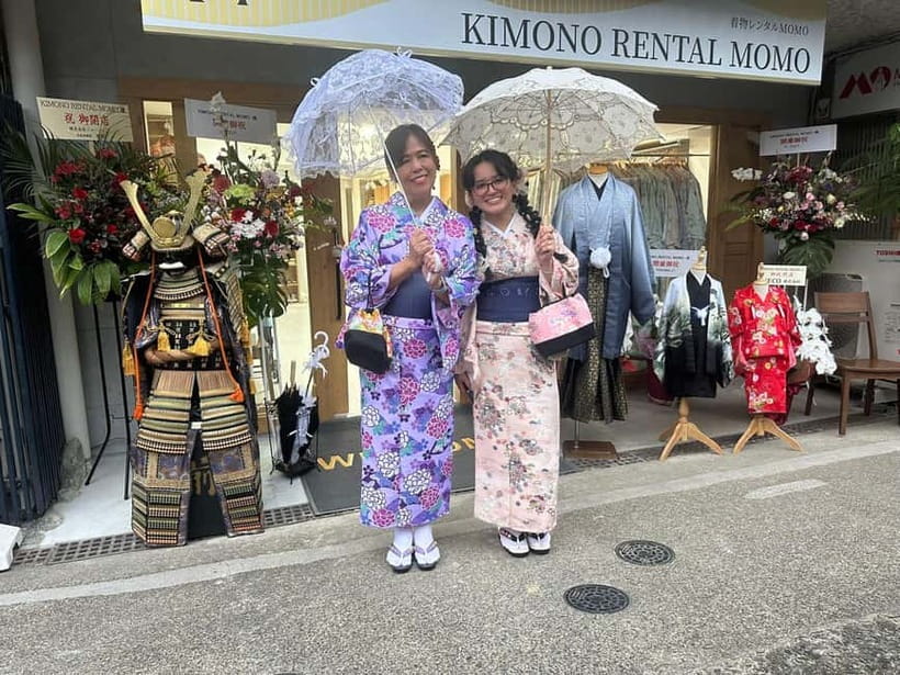 Kyoto: Kimono Rental with Hairstyling and Accessories - The fitting process: what happens after you arrive