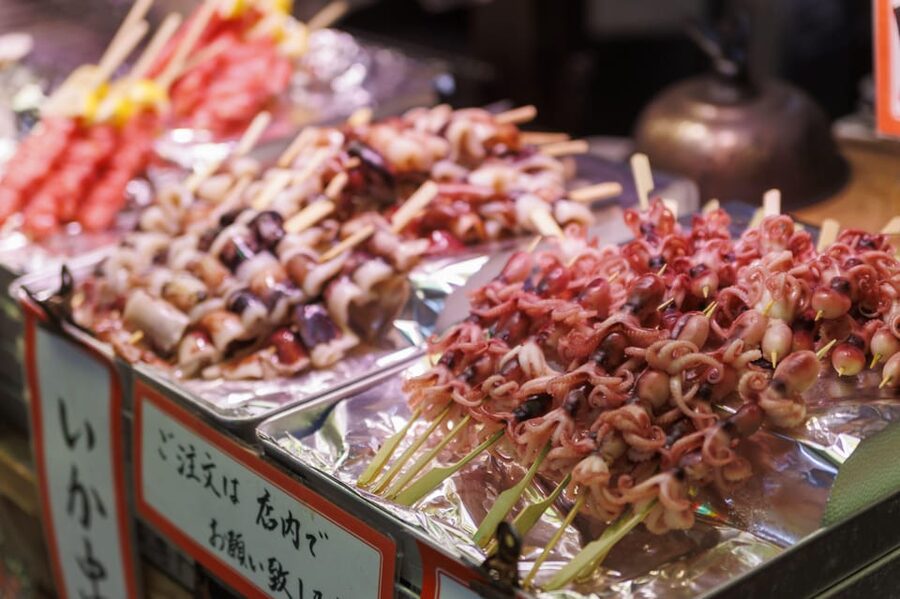 Kyoto: Local Food Tasting Tour at the Nishiki Market - Optional tea ceremony at 2 PM: kimono dressing and tea master guidance