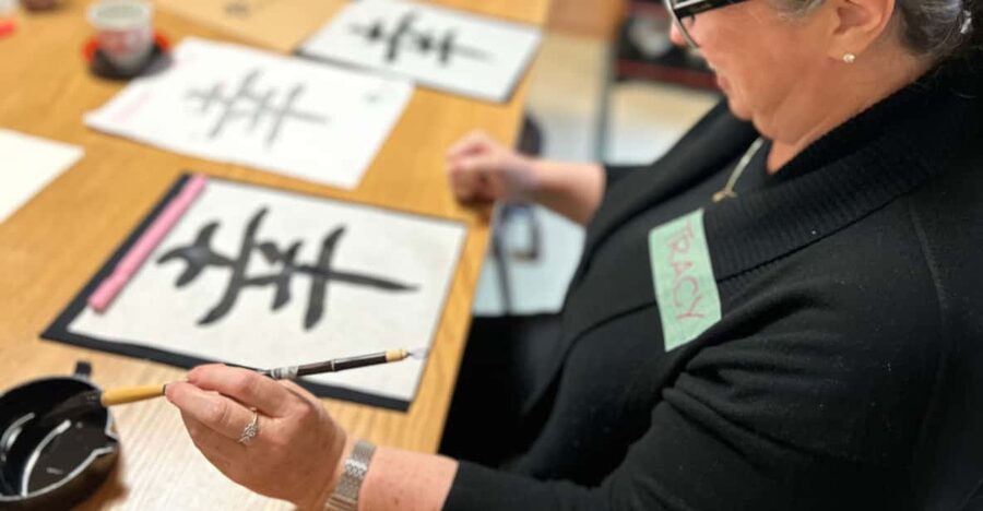 Kyoto: Local Home Visit and Japanese Calligraphy Class - Key moments that make this class special
