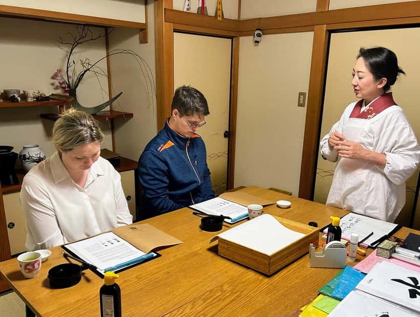 Kyoto: Local Home Visit and Japanese Calligraphy Class - Indoors etiquette: socks-only, no strong scents, and shoes left at the door