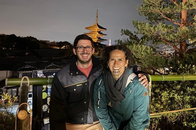 Kyoto Magical Night English Tour: Gion & Fushimi Inari Shrine - Fushimi Inari-taisha at night: torii gates, lantern glow, and correct etiquette