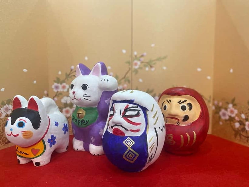 Kyoto: Make Your Own "Daruma" Craft & Painting Workshop - Papier mâché 101: what you actually do in the workshop
