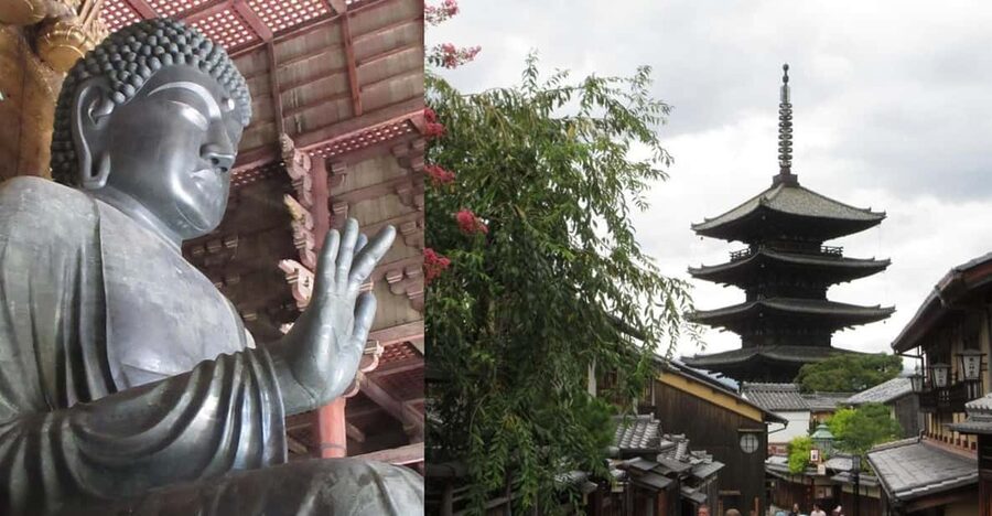 KYOTO-NARA: Giant Buddha Deer Pagoda "Geisya" (Italian, full day) - Todai-ji Temple and the Giant Buddha, plus deer-park magic