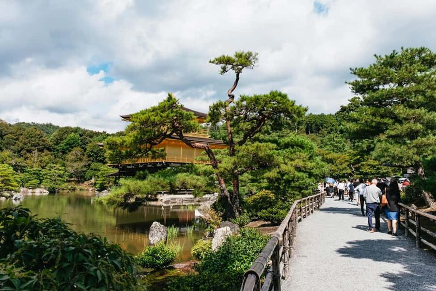 Kyoto: Nijo Castle, Kiyomizu & Fushimi Inari Guided Tour - Kinkaku-ji Golden Pavilion, and the ticket detail that can trip you up