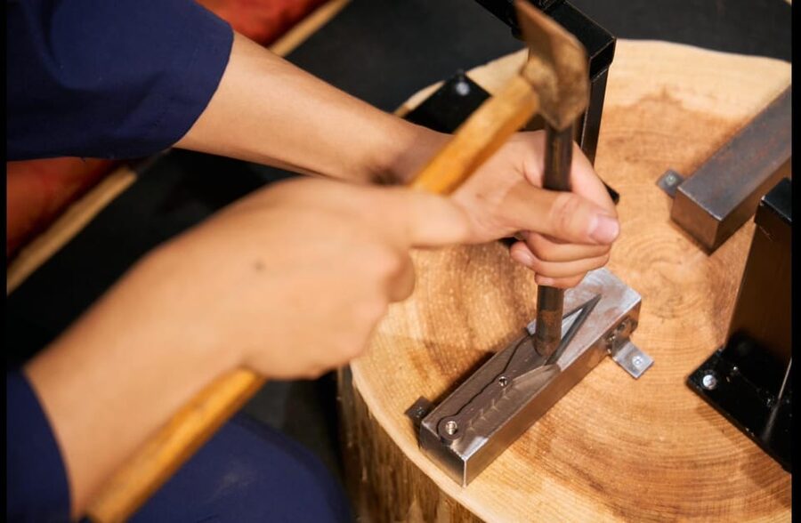 Kyoto: Ninja Weapon Forging Experience - Kanji engraving: make it personal, not generic