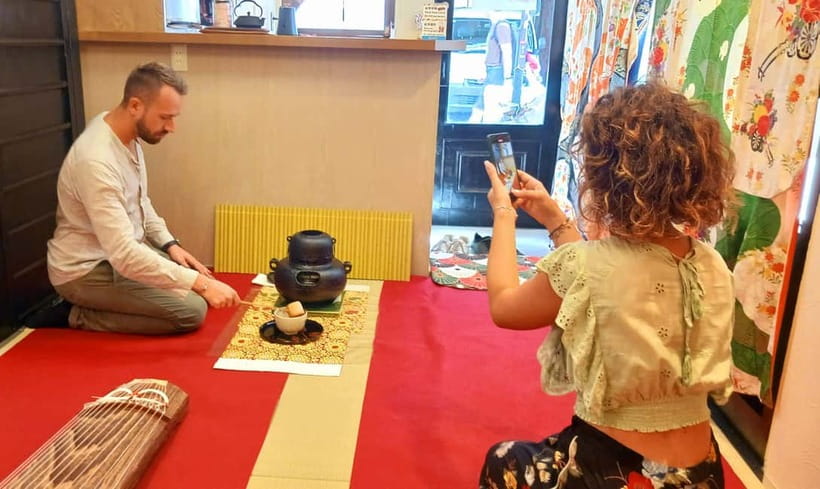 Kyoto: Nishiki Market Tea Ceremony with Koto Performance - Tea sweets, etiquette, and how to slow down in Kyoto