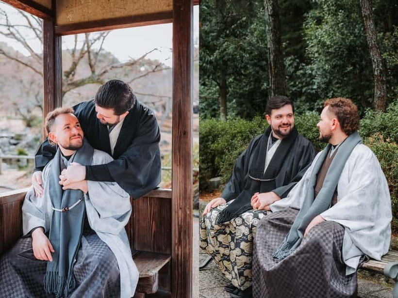 Kyoto: Private Photoshoot Service - How the 1 to 1.5 hour session actually plays out