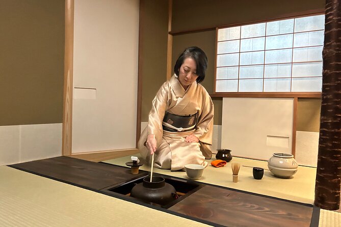 Kyoto Private Tea Ceremony with Tea Master at Home - Meeting Aya-sensei at Sakura Experience Japanese Culture Nijo Home