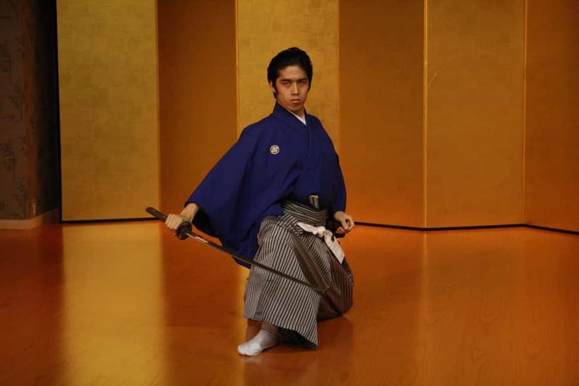 Kyoto: Samurai Kenbu Traditional Sword Dancing Show - Finding Samurai Kenbu Theater fast, and settling in