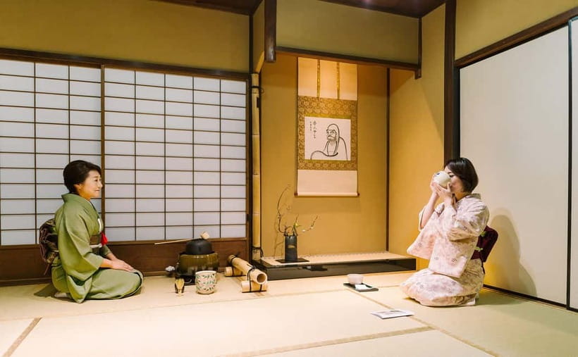 Kyoto: Tea Ceremony in 100-year-old Kyo-Machiya Townhouse - Inside the tea room: etiquette, sweets, and making your own matcha