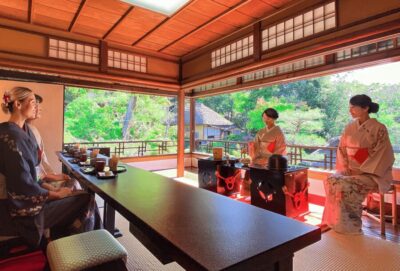 Tea Ceremony in a Traditional Tea House in Kiyomizu