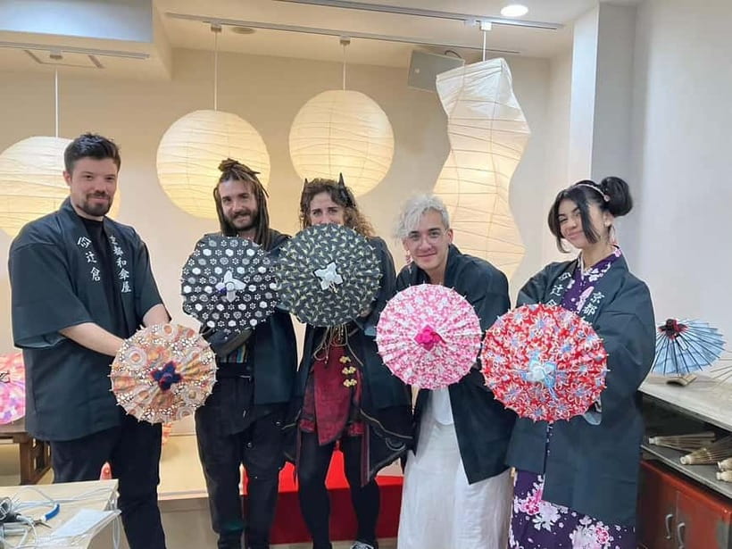 Kyoto: Traditional Mini Umbrella Making Workshop - What You Create: A Mini Hime Wagasa You Can Display
