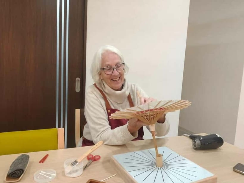 Kyoto: Traditional Mini Umbrella Making Workshop - The Cultural Meaning, and Turning Craft into a Gift