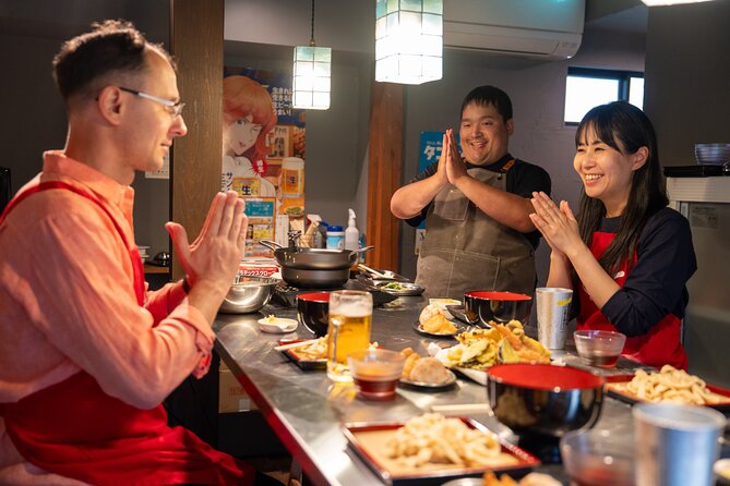 Kyoto Udon and Tempura Cooking Class with Professional Chefs - Key highlights worth showing up for