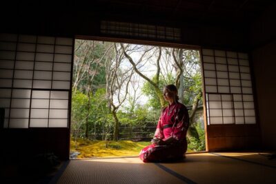 Zen Meditation at a Private Temple with a Monk