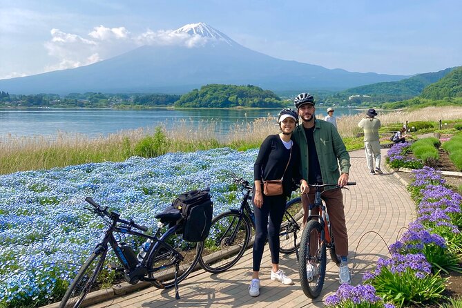 Lake Kawaguchi Explorer: E-Bike Guided Tour - Stop 3: Lake Kawaguchi Ohashi Bridge, the best photo window