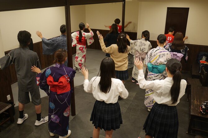 Let’s Dance Bon Odori Japanese folk Dance near Tsutenkaku - Bon Odori by Ebisu-za: learning Japanese folk dance in 90 minutes