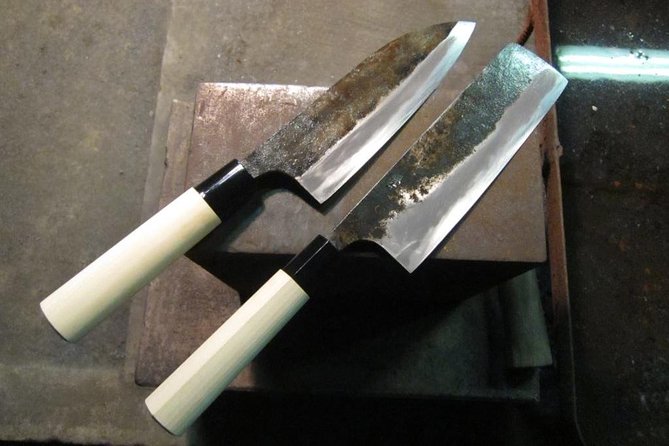 Make your own kitchen knife with a master blacksmith in Shimanto - Knife Making in Shimanto: real craft time by the river