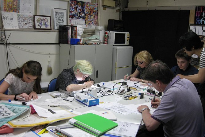 Manga Lesson with a Professional Japanese Manga Artist in Nakano - Quick hits before you go