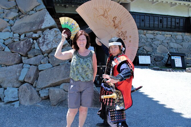 Matsumoto Castle Tour & Samurai Experience - The samurai experience: dressing up, then learning real sword stances