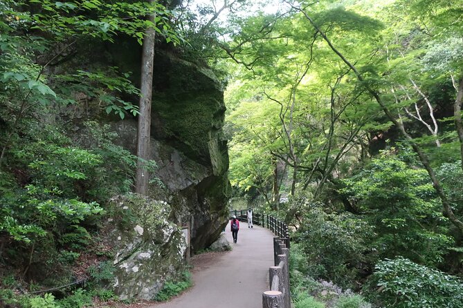 Minoh Waterfall and nature walk through the Minoh Park - Minoh Falls payoff: a 33 m waterfall and about 30 minutes of cool air